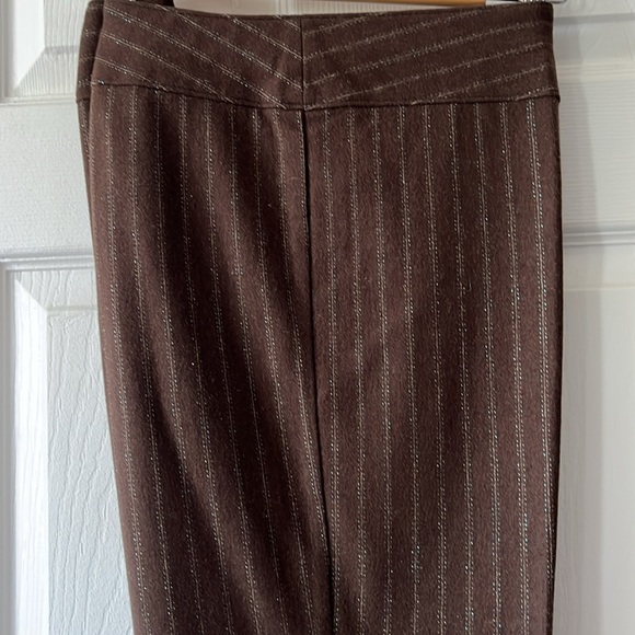Sigrid Olsen wool pinstripes pants - Picture 3 of 11